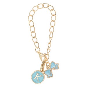 Unique Bargains Chain Bow Water Cup Pendant 1 Pc - 1 of 4