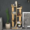 Decorotika,Luisa Bookshelf - Sapphire Oak - 4 of 4