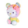 Fiesta Sanrio Hello Kitty Teddy Bear Rainbow Sherbet 9.5 Inch Plush - 2 of 4