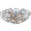 Crystorama Lighting Palla 3 - Light Flush Mount in  Antique Silver - 3 of 4