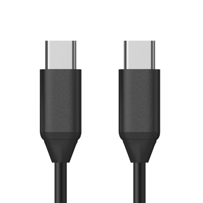 Just Wireless 10' TPU USB C to USB C Power Delivery Cable - Black