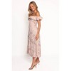 Petal and Pup Lauryn Off The Shoulder Midi Dress - Blush Rose - 2 of 4