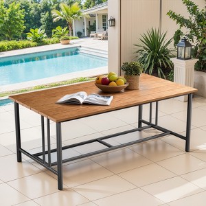 Gymojoy Outdoor Coffee Table for Patio Outside - 1 of 4