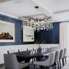 CityFurn 14-Light Modern Tree Branch Crystal Chandelier for Dining Room - 3 of 4