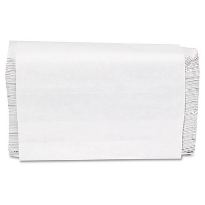 GEN Folded Paper Towels, Multifold, 9 x 9.45, White, 250 Towels/Pack, 16 Packs/Carton