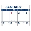 Erasable Vertical/Horizontal Wall Planner, 32 x 48, White/Blue/Red Sheets, 12-Month (Jan to Dec): 2026 - 4 of 4
