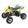 Suzuki Quad Racer R450 ATV Yellow and Blue 1/12 Diecast Model by New Ray - 2 of 3