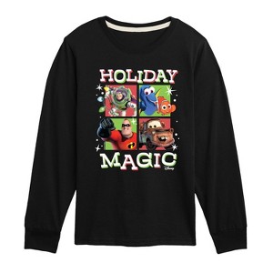 Boys' - Disney - Holiday Magic Long Sleeve Graphic T-Shirt - 1 of 4