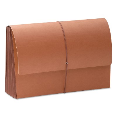 Smead TUFF 5 1/4" Exp Wallets Manila/Redrope Legal 71166