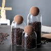 LunaLulink Simple Cork Jars, Sealed Candy Jars, Coffee Jars, Dry Food Storage Jars, Coffee Storage Containers - 2 of 4