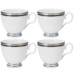 Noritake Austin Platinum Set of 4 Cups - 1 of 4