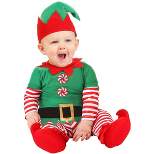 HalloweenCostumes.com Infant Christmas Elf Costume
