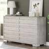 AMERLIFE 6 Drawer Dresser, Farmhouse 54" Wide Chest of Drawers with Slat Handles - 2 of 4
