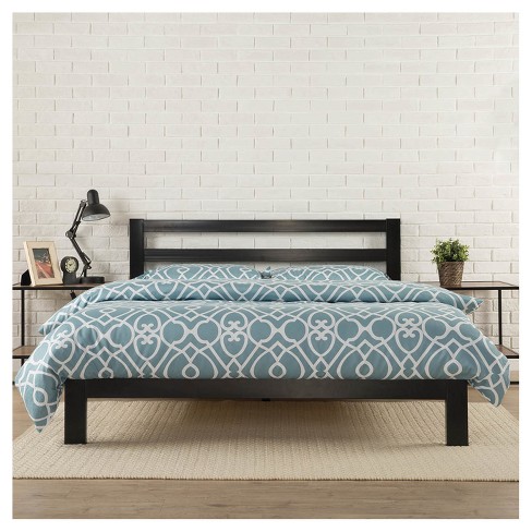 Modern Studio Metal Platform Bed 2000 With Headboard ...