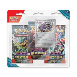 Pokémon Trading Card Game: Scarlet & Violet— Twilight Masquerade Three-Booster Blister Revavroom - 1 of 3