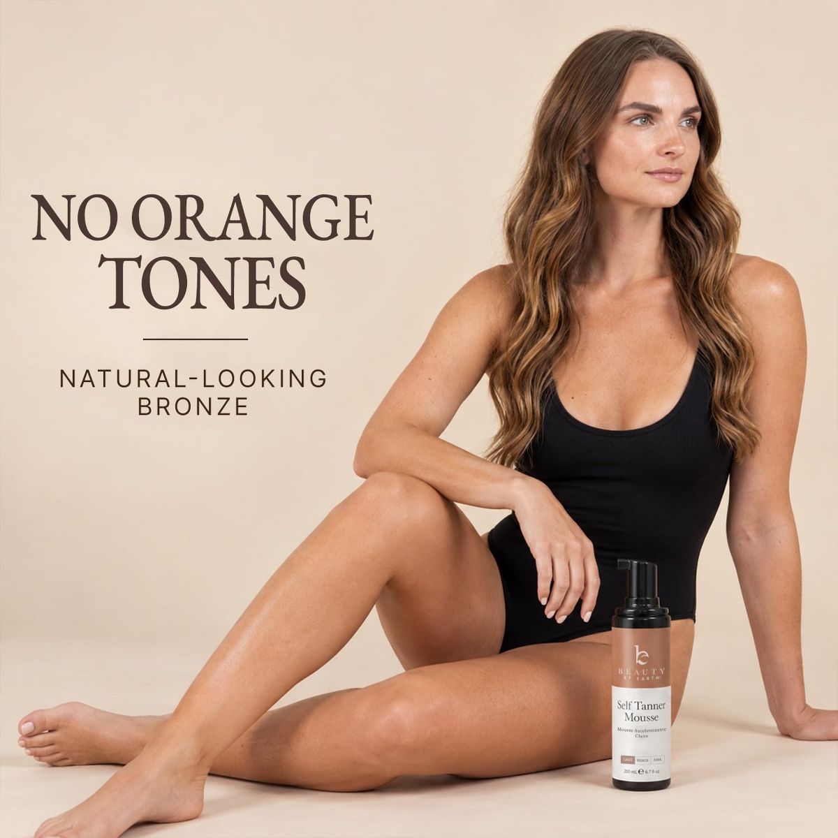 Beauty by Earth Self Tanning Mousse - thumbnail 4