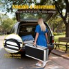 Yescom Portable Wheelchair Ramp Aluminum 5FT Folding Anti-slip 600LBS Capacity for Threshold Doorways - 4 of 4