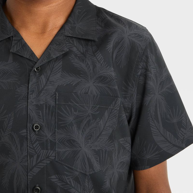 Boys' Printed Woven Shirt - All In Motion™, 3 of 4
