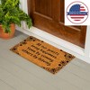 28" x 16" Nature Coir Mat, All Our Guest - 4 of 4