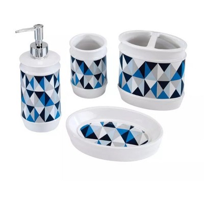 Avanti Bleecker 4 Pc Bath Accessory Set