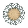 Saro Lifestyle Table Placemats with Twisted Rattan Design (Set of 4) - 2 of 4