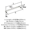 Amerock Coble Pull for Cabinets, Drawers, and Furniture - 3 of 4