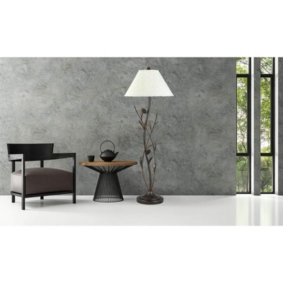 Willow Bronze 60" Iron Floor Lamp with 3-Way Switch