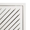 Kate and Laurel Mezzeta Tall 2 Door Bath Cabinet, 22x28, White - 2 of 4