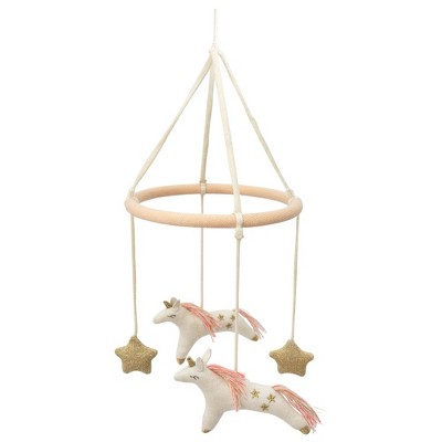 unicorn musical cot mobile