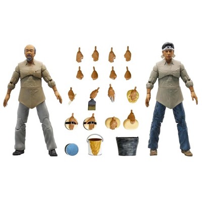 Icon Heroes The Karate Kid Daniel and Miyagi Training Action Figure Set
