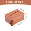 Unique Bargains Button Tissue Box Holder 1 Pc - 2 of 4