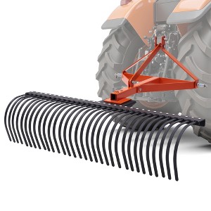 AMERLIFE Behind Landscape Rake for Tractor - 1 of 4