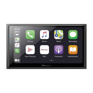 Pioneer® 6.8-In. Car In-Dash Unit, Double-DIN Digital Media Receiver with Touch Screen, Apple CarPlay®/Android Auto™, and Alexa® Built-in in Black - 1 of 4