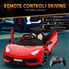 Remote Control Ride on Cars for Kids, 12V Electric Cars for Kids Ages 4-8, Licensed Lamborghini, 12V Battery Powered - 3 of 4