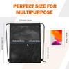Generic 2 PACK Mesh Drawstring Backpack Bag, Multifunction Mesh - 2 of 4