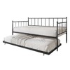 ChaletPosh Metal Daybed With Trundle - 3 of 4