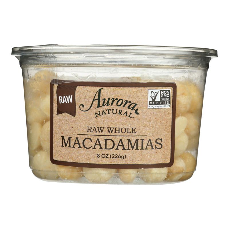 Aurora Products Raw Whole Macadamias - Case of 12/8 oz, 2 of 7