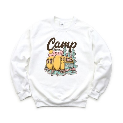 Simply Sage Market Women's Graphic Sweatshirt Camp Happy
