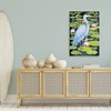 Stupell Industries Heron Among Pond Lilies Canvas Wall Art - 2 of 4