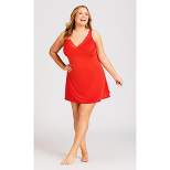 Women's Plus Size  Sexy Chemise - red | AVENUE