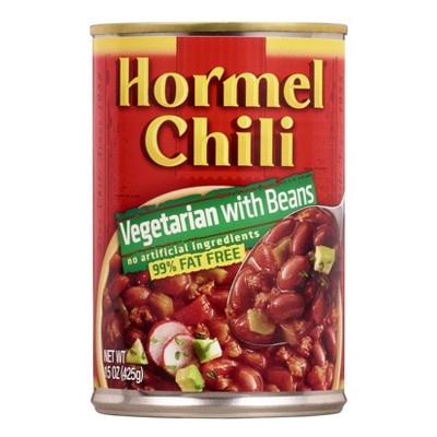Hormel 99% Fat Free Vegetarian with Beans Chili - 15oz