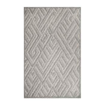 Contemporary Geometric Abstract Indoor Outdoor Area Rug by Blue Nile Mills