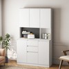 Bella Depot 74"H Kitchen Pantry Cabinet - 3 of 4
