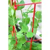 Expandable Pea Trellis, 9'-8" L x 37" H Installed Steel Trellises for Garden Plants Support - 2 of 4