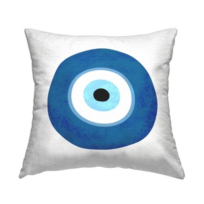 Stupell Industries Evil Eye Bold Blue, 18 x 18
