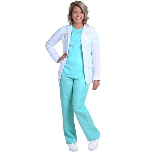 Halloweencostumes.com Large Women Women's Doctor Costume, White/blue ...