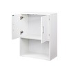 Salon Station, Wall Mount Styling Salon Stations, Minimalist Wall Mounted Barber Shampoo Station Storage Cabinet - 3 of 4
