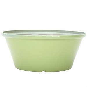 Gardener Select Indoor/Outdoor Round Plastic Tulip Bowl Planter, 12in - 1 of 2