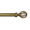 Linen Avenue Cage Single and Double Window Curtain Rod Set - 2 of 4