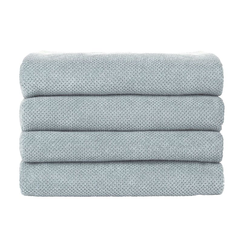 Nate Home by Nate Berkus Cotton Textured Weave Bath Towel Set, 1 of 8